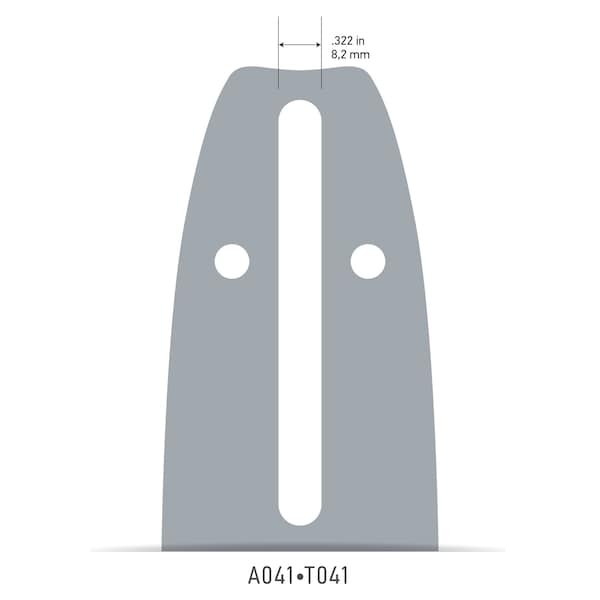 Single Rivet Guide Bar, 14